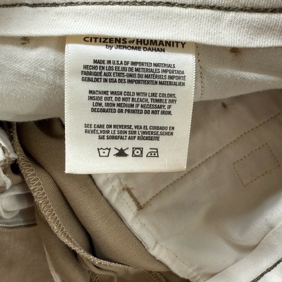 Citizens of Humanity khaki’s 30 - Picture 4 of 5